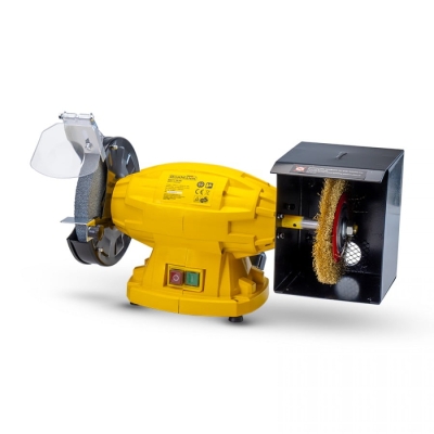 Електрически шмиргел Bormann BDT1515, 350 W, 150 мм, с четка (053842)