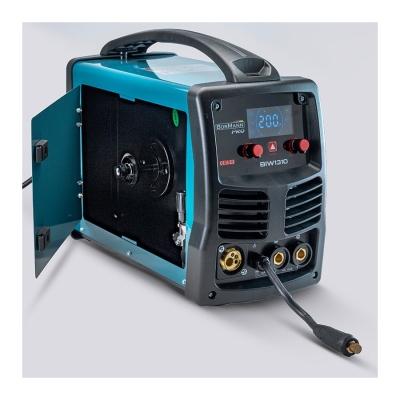 Електрически инверторен телоподаващ апарат с аксесоари Bormann Pro BIW1310, MIG/MAG, MMA, LIFT TIG, 230 V, 200 A (061991)