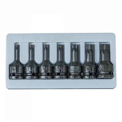 Комплект ударни вложки Force, 1/2", Т30-Т70, 7 бр. (JN10564)