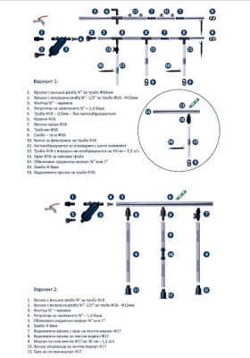 Тръба без капкообразувател Azud, ф16 х 0.9 мм, 450 м (26201)