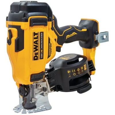 Акумулаторен такер DeWALT DCN45RNN-XJ, 18 V, 15°, 19 - 45 мм, 3.05-3.40 мм, без батерии и зарядно устройство