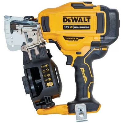 Акумулаторен такер DeWALT DCN45RNN-XJ, 18 V, 15°, 19 - 45 мм, 3.05-3.40 мм, без батерии и зарядно устройство