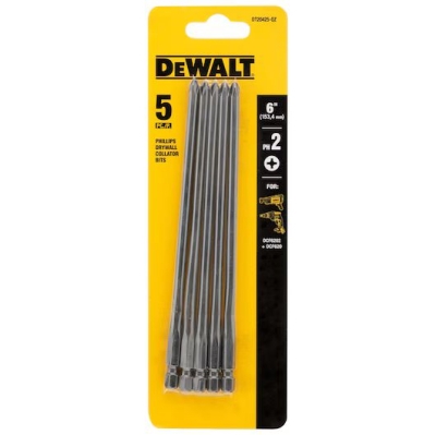 Комплект накрайници DeWALT DT20425-QZ, PH2, 5 бр.