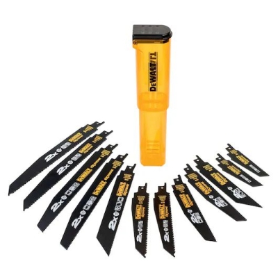 Комплект ножове за саблен трион DeWALT DT2441L-QZ, 12 бр.