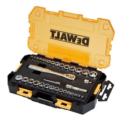 Комплект гедоре DeWALT DWMT45034, 1/4", 34 бр.
