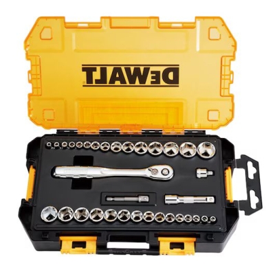 Комплект гедоре DeWALT DWMT45034, 1/4", 34 бр.