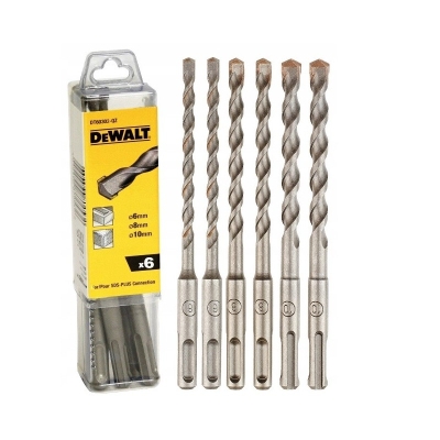 Комплект свредла за бетон DeWALT DT60302, SDS-Plus, 6 бр.