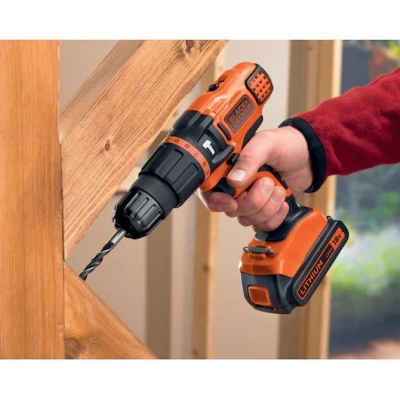 Акумулаторен ударен винтоверт Black&Decker BDCH188N, 18 V, 38 Nm, без батерии и зарядно устройство