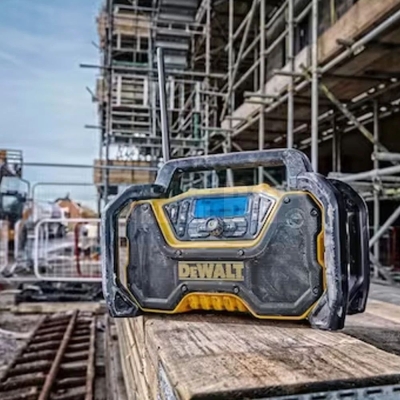 Акумулаторно радио DeWALT XR Flexvolt DCR029-QW, 18 V, DAB , AM / FM, Bluetooth, доставя се без батерии и зарядно устройство