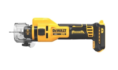 Акумулаторна фреза за гипсокартон DeWALT DCE555N, 18 V, 1/4" и 1/8", без батерии и зарядно устройство