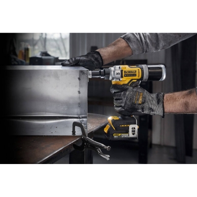 Акумулаторна нитачка DeWALT DCF414NT, 18 V, 4.8-6.4 мм, без батерии и зарядно устройство