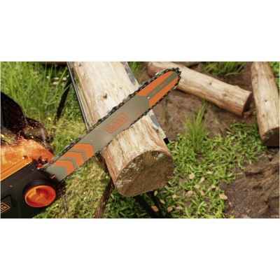 Електрически верижен трион Black&Decker BECS1835, 1800 W, 35 cм