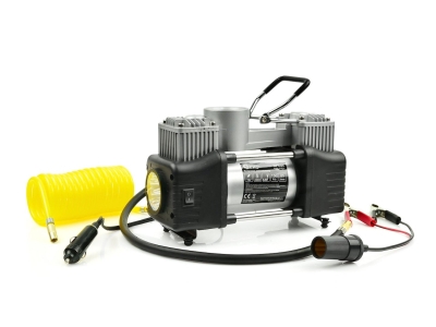Мини компресор за автомобил Geko G01265, 12 V, 10 бара, 85 л/мин