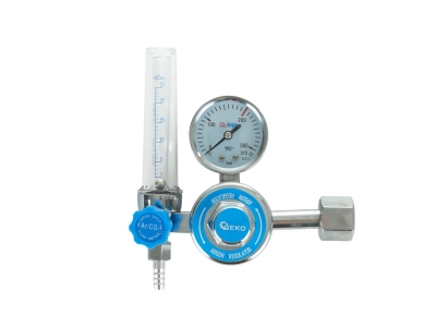Редуцир вентил с ротаметър за Mig Mag и Tig CO2/ARGON Geko G80075, 200 бара, 3.5 бара, 25 л/мин