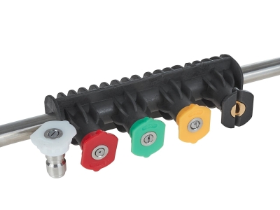 Удължител с пет дюзи за водоструйка Geko G73145, 1/4", 350 бара, 60 °C