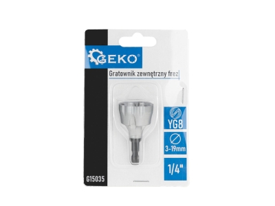Уред за външно отнемане на фаска Geko G15035, 1/4", 3-19 мм