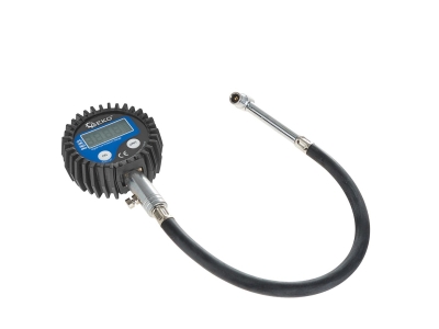 Дигитален манометър за гуми Geko G01273, 13.8 бара, 30 см маркуч