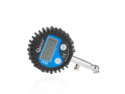Дигитален манометър за гуми Geko G01274, 2 x 1.5V батерии AAA , 0-13.8 бара