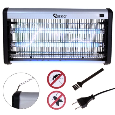 Електрическа ултравиолетова лампа против насекоми Geko G80493, UV 30 W