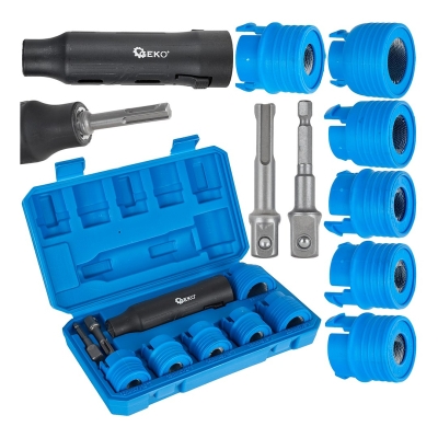 Комплект за почистване на главини и шпилки Geko G02669, 1/2", 9 бр.