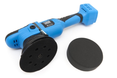 Акумулаторна полирмашина HBM H132354, 20 V, 125 мм, без батерии и зарядно устройство