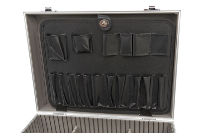 Алуминиев куфар за инструменти HBM 10337, 45 х 33 х 15.5 см