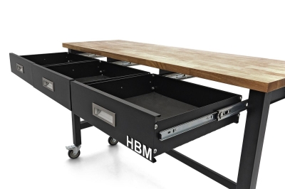 Мобилна работна маса HBM 10717, 152 х 50 х 96.5 см