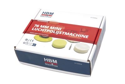 Пневматична полирмашина HBM H133454, 6.2 бара, 70 мм