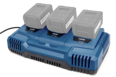 Тройно зарядно устройство HBM H131763, 2-5 Ah