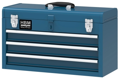 Шкаф за инструменти HBM H133337, 52 х 21.8 х 30 см, син цвят