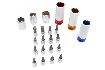 Комплект динамометрични ключове HBM H132387, 5-220 Nm, 32 бр.