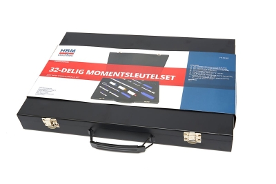 Комплект динамометрични ключове HBM H132387, 5-220 Nm, 32 бр.