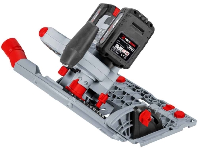 Акумулаторен ръчен циркуляр Holzmann TAS165AKKU, 2 x 20 V, 165 x 20 x 1.6 мм, с 2 батерии и зарядно