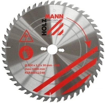 Циркулярен диск за дърво Holzmann KSBA30532Z96, 305 x 30/25.4 мм, 96 зъба