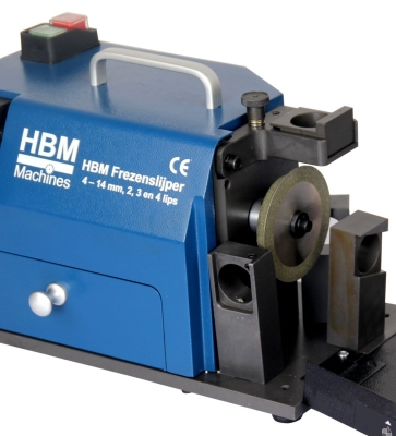 Електрическа професионална машина за заточване на свредла HBM H132780, 200 W, 4-14 мм