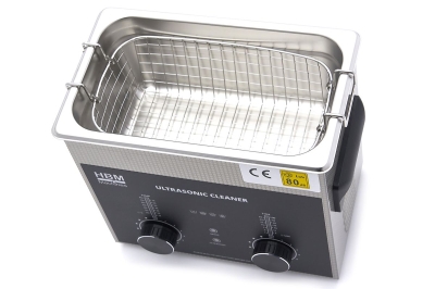Електрическа ултразвукова вана за почистване и обезмасляване HBM H131545, 300 W, 6.5 л