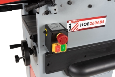 Електрическа хобел машина абрихт-щрайхмус Holzmann HOB260ABS, 230 V, 260 мм, с прахоуловител