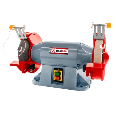 Електрически шмиргел Holzmann DSM200, 230 V, 900 W, 200 x 32 x 32 мм