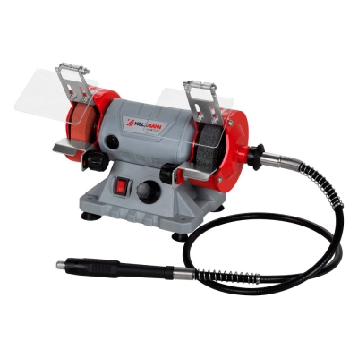 Електрически шмиргел Holzmann DSM75SET_230V, 120 W, 75x20x10 мм, с аксесоари
