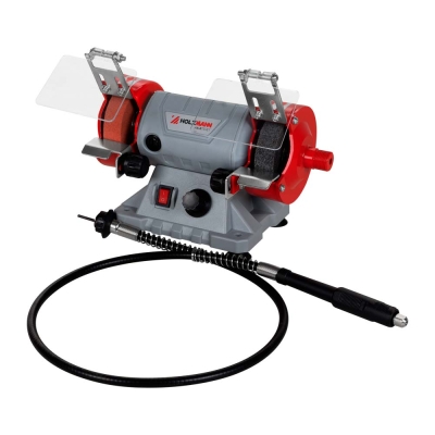 Електрически шмиргел Holzmann DSM75SET_230V, 120 W, 75x20x10 мм, с аксесоари
