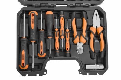 Комплкет гедоре Hecht 2076, 1/4-3/8", 76 бр.