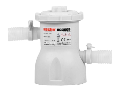 Филтърна помпа за басейн Hecht 003609, 1.2 м³/ ч, 32 мм