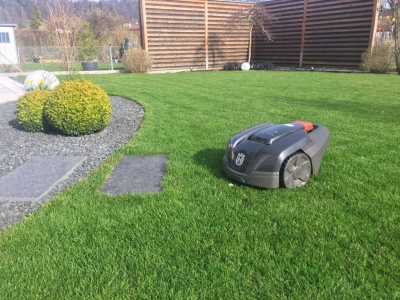 Акумулаторна косачка робот Husqvarna AUTOMOWER 105, 600 м², 17 см + Подарък комплект куфари (967645412)