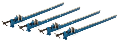 Комплект телескопични стяги тип менгеме HBM H133053, T-Clamp, 1500 мм, 4 бр.
