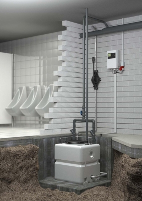 Шахта с помпа Grundfos Unolift.270.AP35B.50.06.A1 (97642387+96468356)