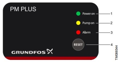 Електронен пресостат за помпа Grundfos PM PLUS, 3 бара (93264956)