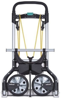 Багажна количка с бандажни колела Wolfcraft TS 850, 540х470 мм, 100 кг (5501000)