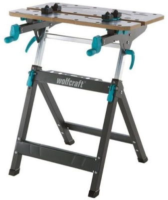 Многофункционална маса със стеги Wolfcraft Master 750 Ergo, 680x700x950 мм, 125 кг (6871000)