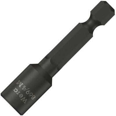Накрайник бит Wera 869/4 M, вътрешен 6-стен, магнитен, SW 1/4", 1/4'', 65 мм (05060255001)