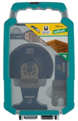 Комплект ножове за многофункционален осцилатор Wolfcraft Pro, Quick, 4 бр. (3961000)